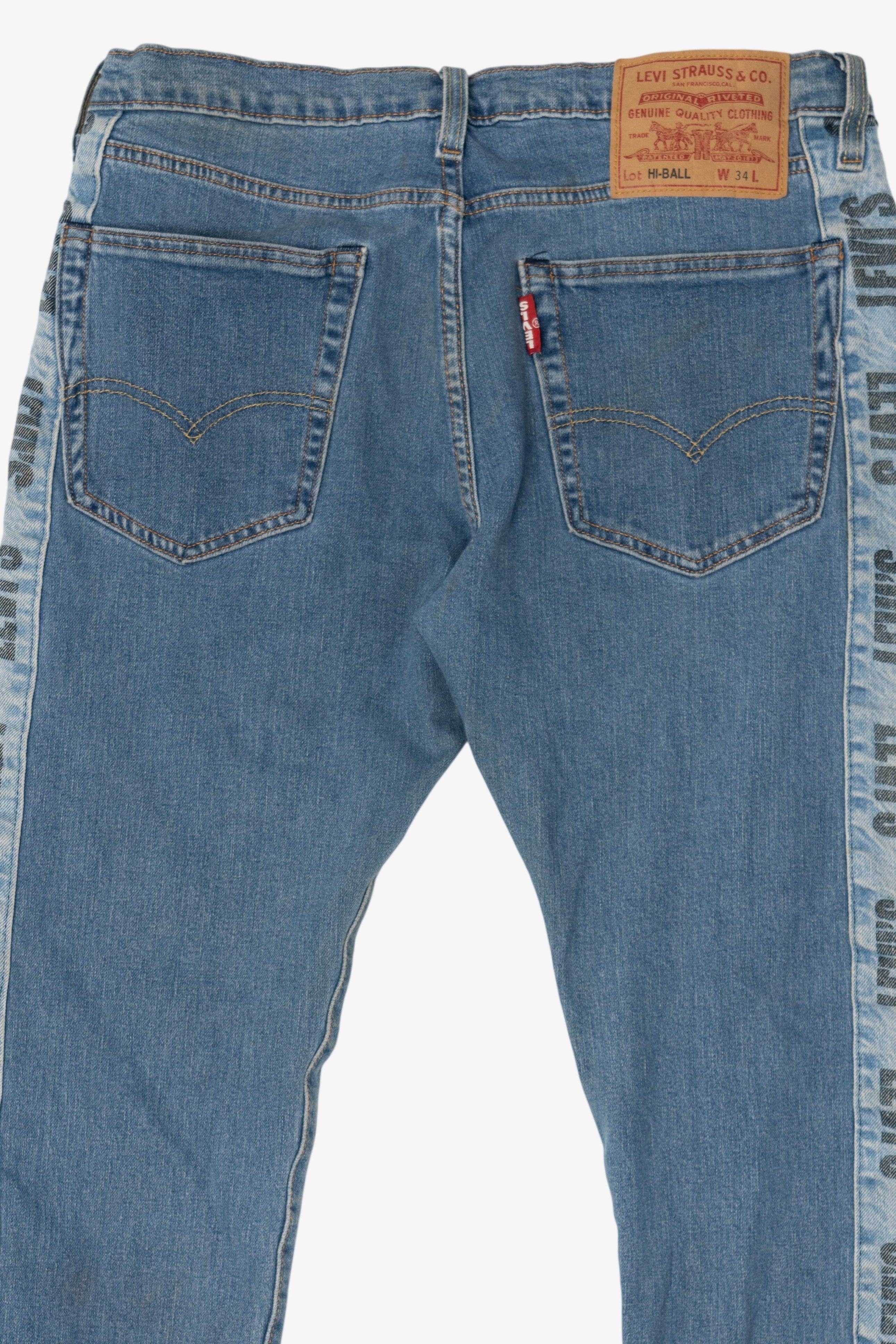 Blue Levi's Hi Ball Denim Jeans (2020s)