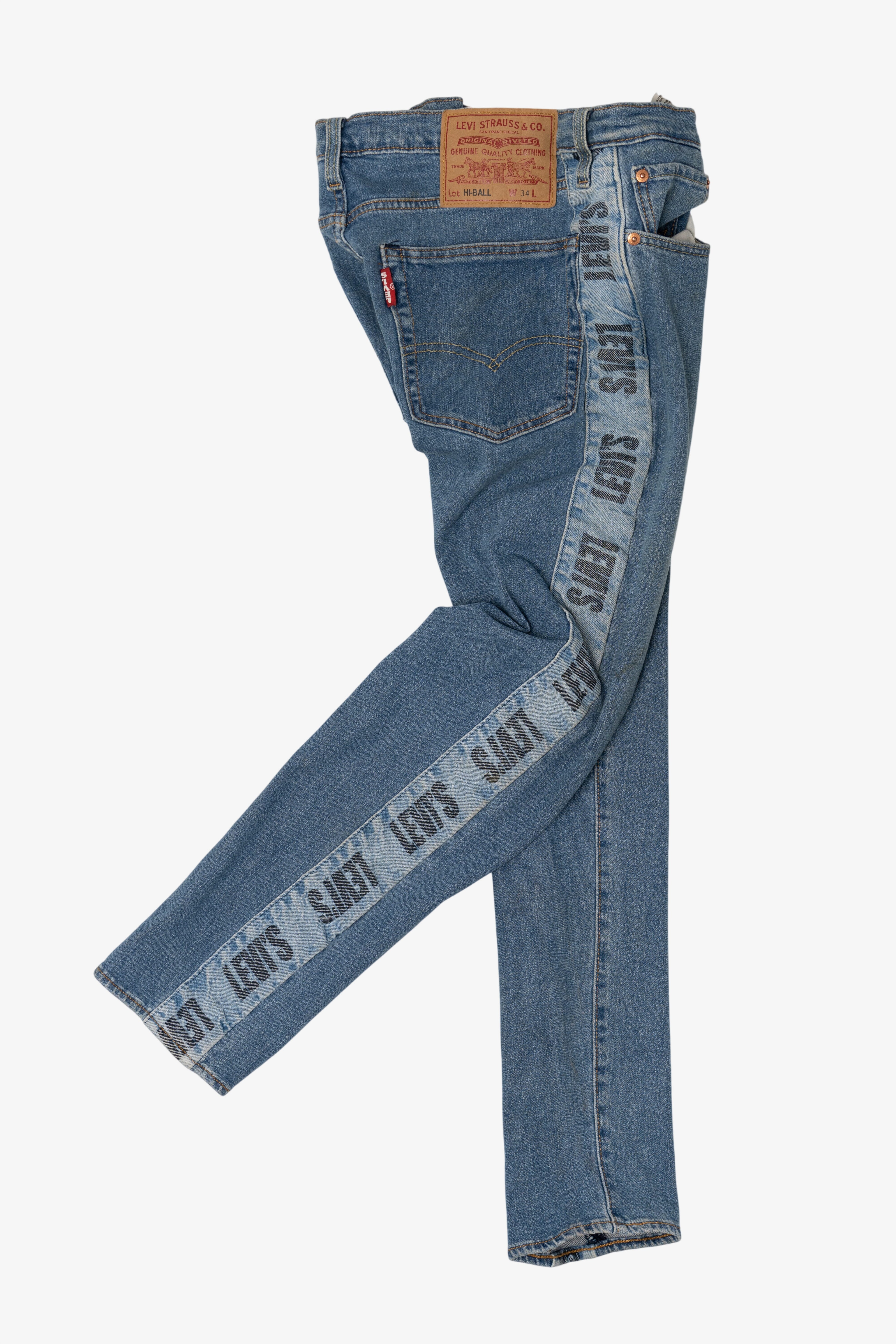 Blue Levi's Hi Ball Denim Jeans (2020s)