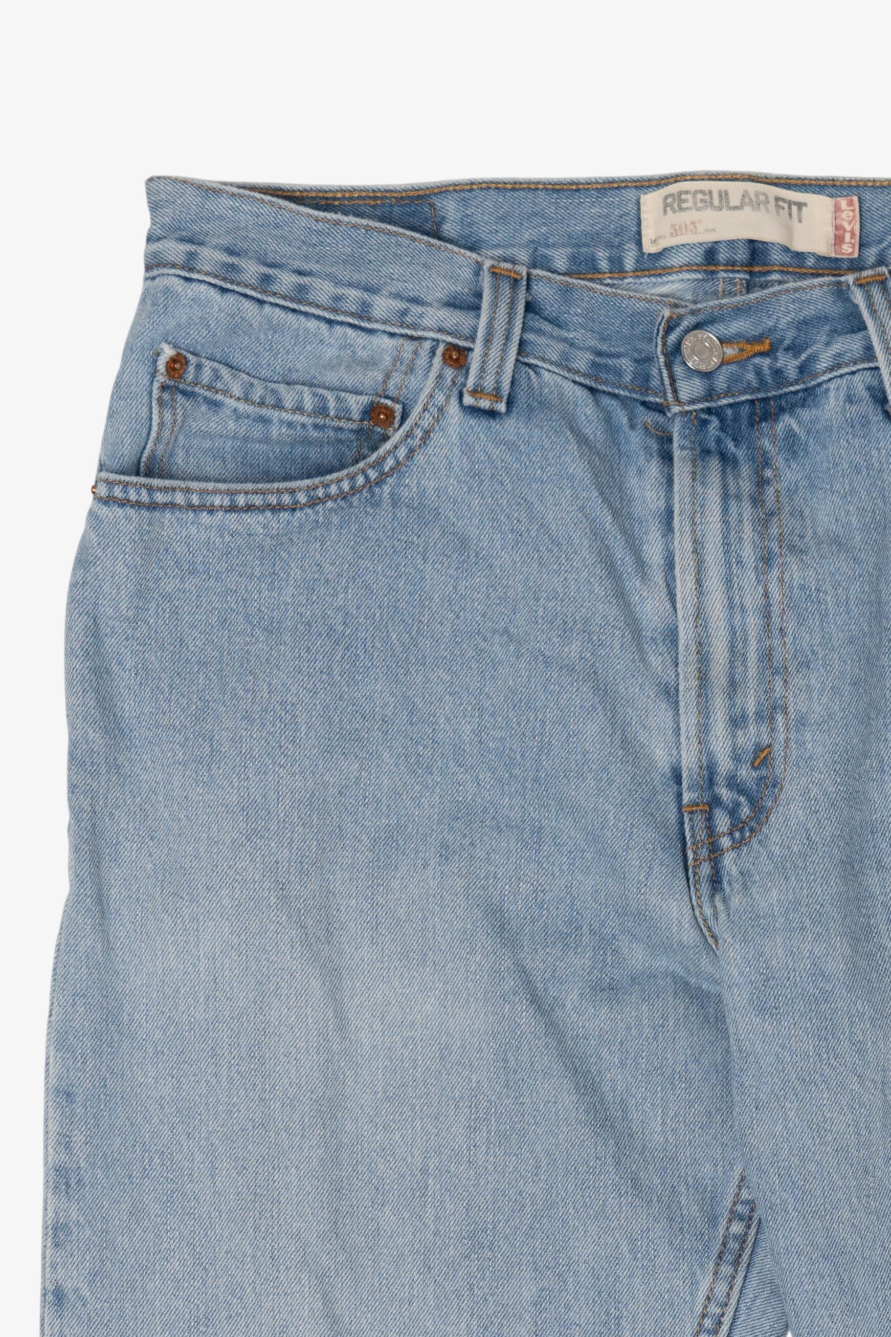 Vintage Levi's 505 Regular Fir 34x29 Denim Jeans (2000s)