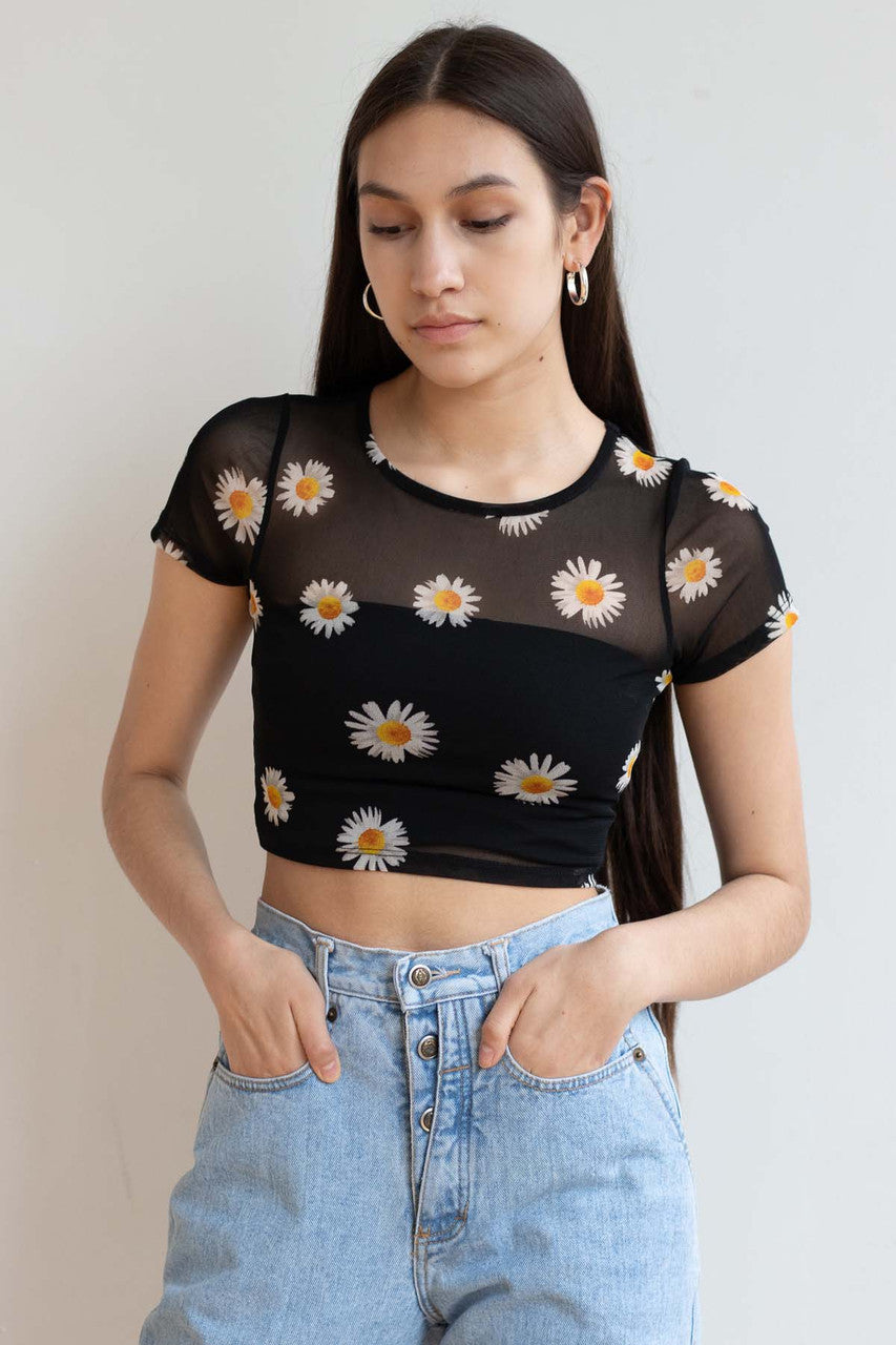 Button Fly Zena Blue Jeans (sz. 9)