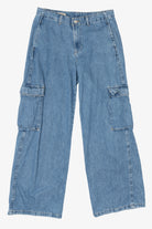 Blue Levi's Baggy Cargo Denim Jeans (2010s)