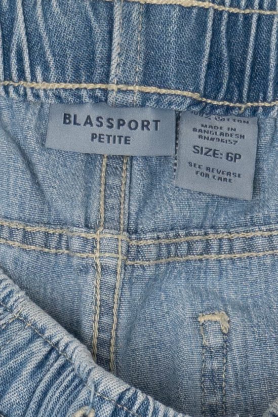 Vintage Blue Blassport Denim Pants (1990s)