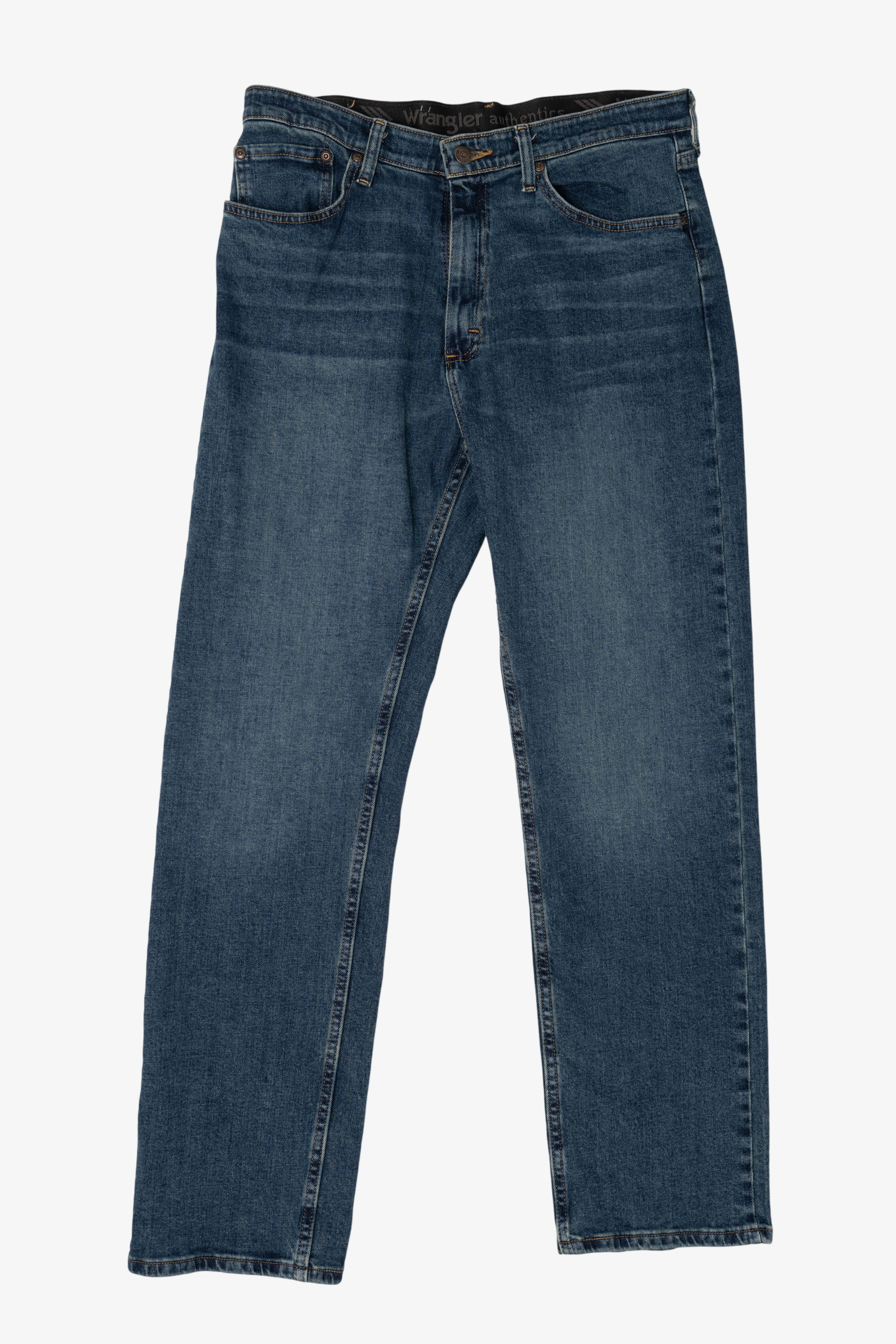 Blue Wrangler Denim Jeans 33x32 (2020s)