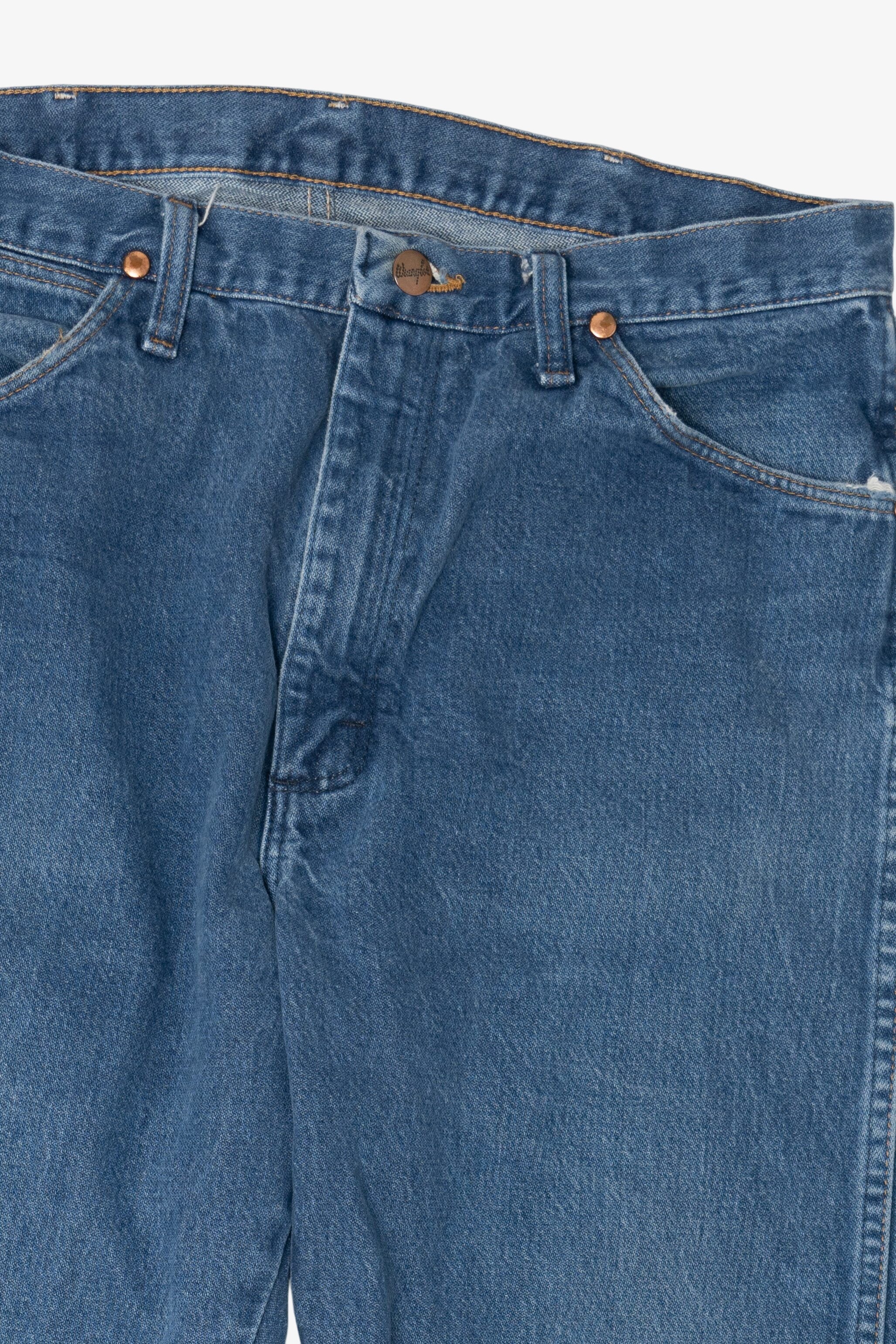 Vintage Distressed Wrangler Denim Jeans (34x34)  (1990s)