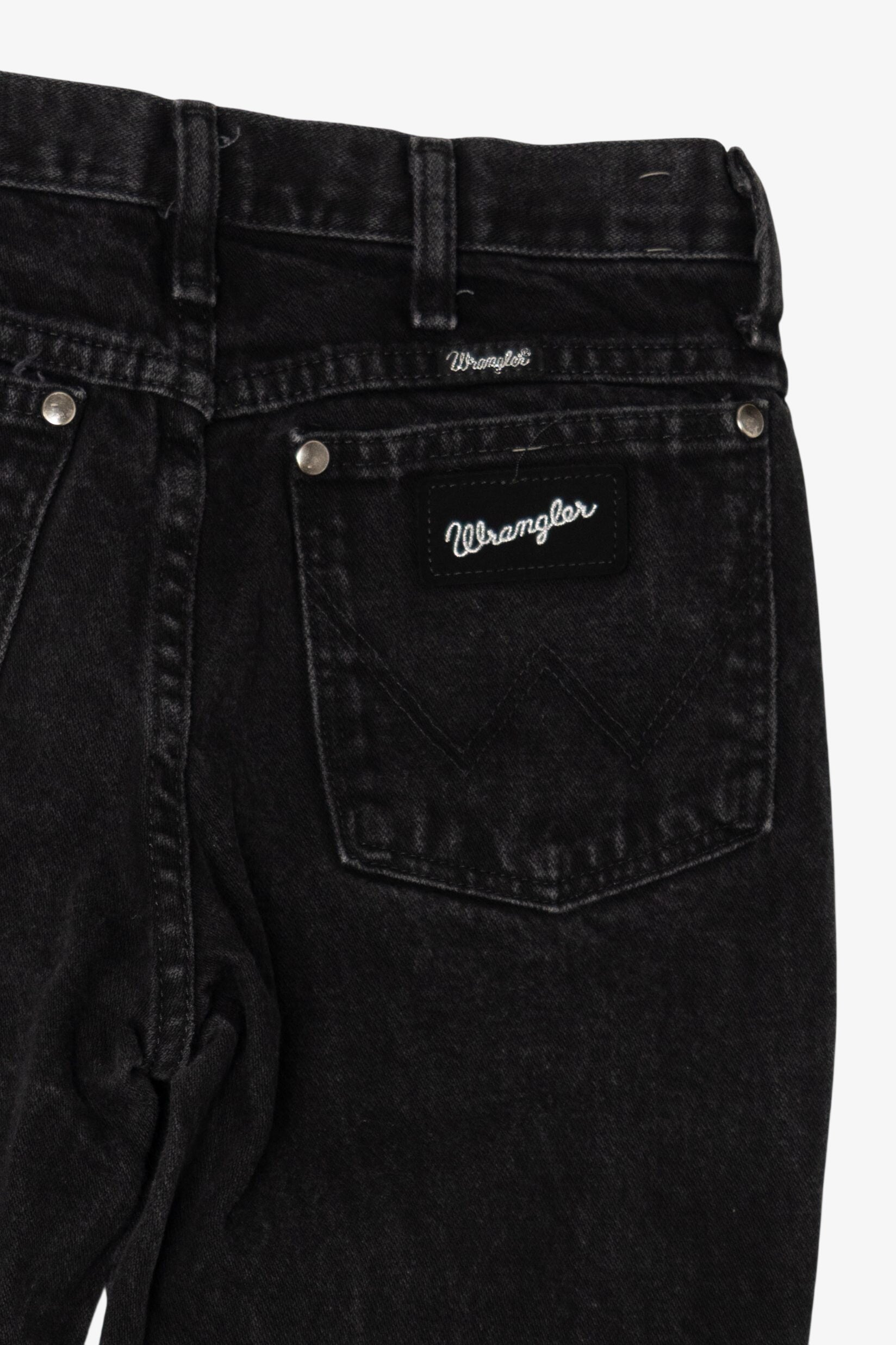 Vintage Black Wrangler Denim Jeans (29x30) (1990s)