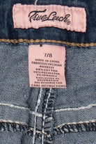 Vintage Kids True Luck Denim Cutoff Capri Jeans (2000s)