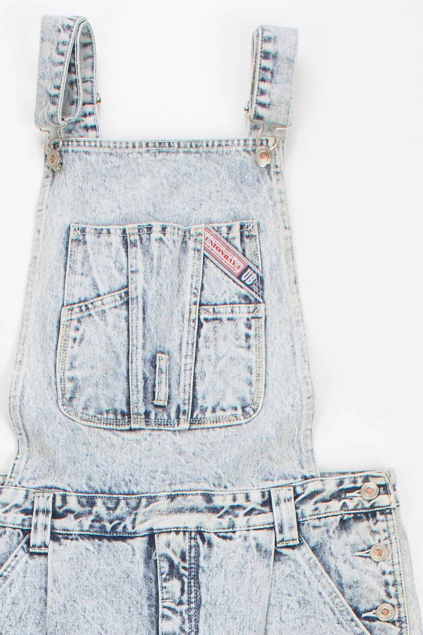 Acid Washed Vintage Union Bay Overalls (sz. 33)