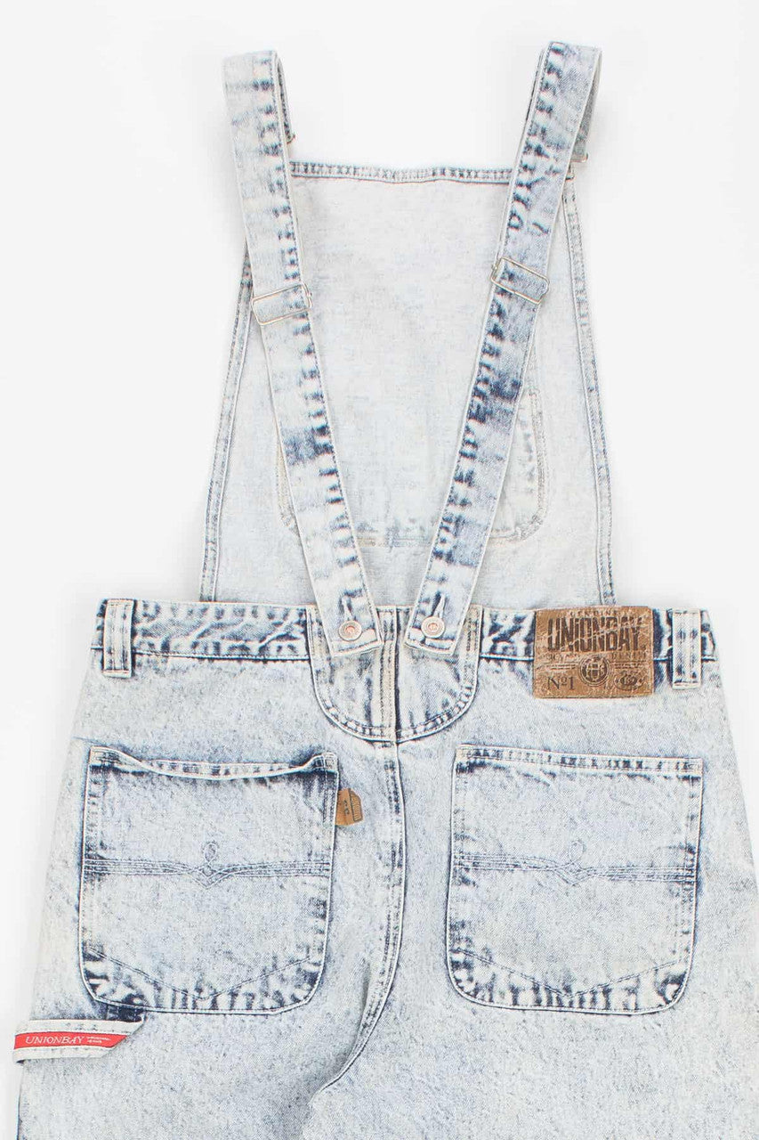 Acid Washed Vintage Union Bay Overalls (sz. 33)
