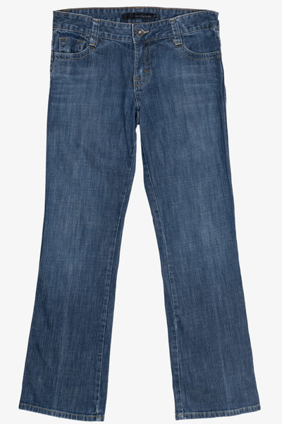 Vintage Y2K Calvin Klein Button Pocket Boot Cut Denim Jeans (2000s