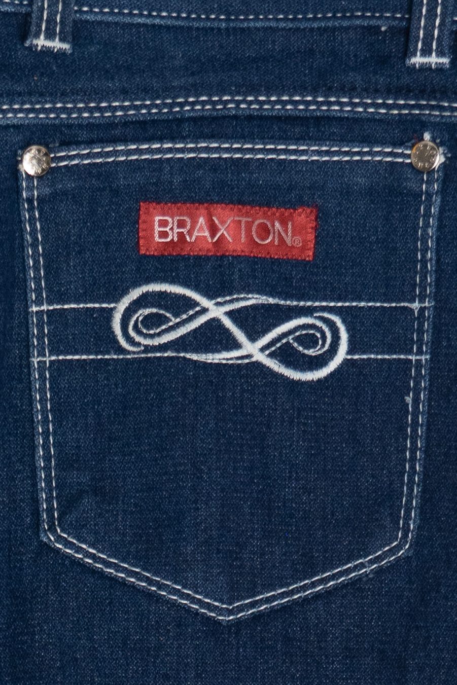 Vintage Braxton Straight Leg Denim Jeans (1980s)