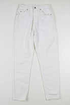 Vintage White Lee Denim Jean 709 (sz. 10 Med)