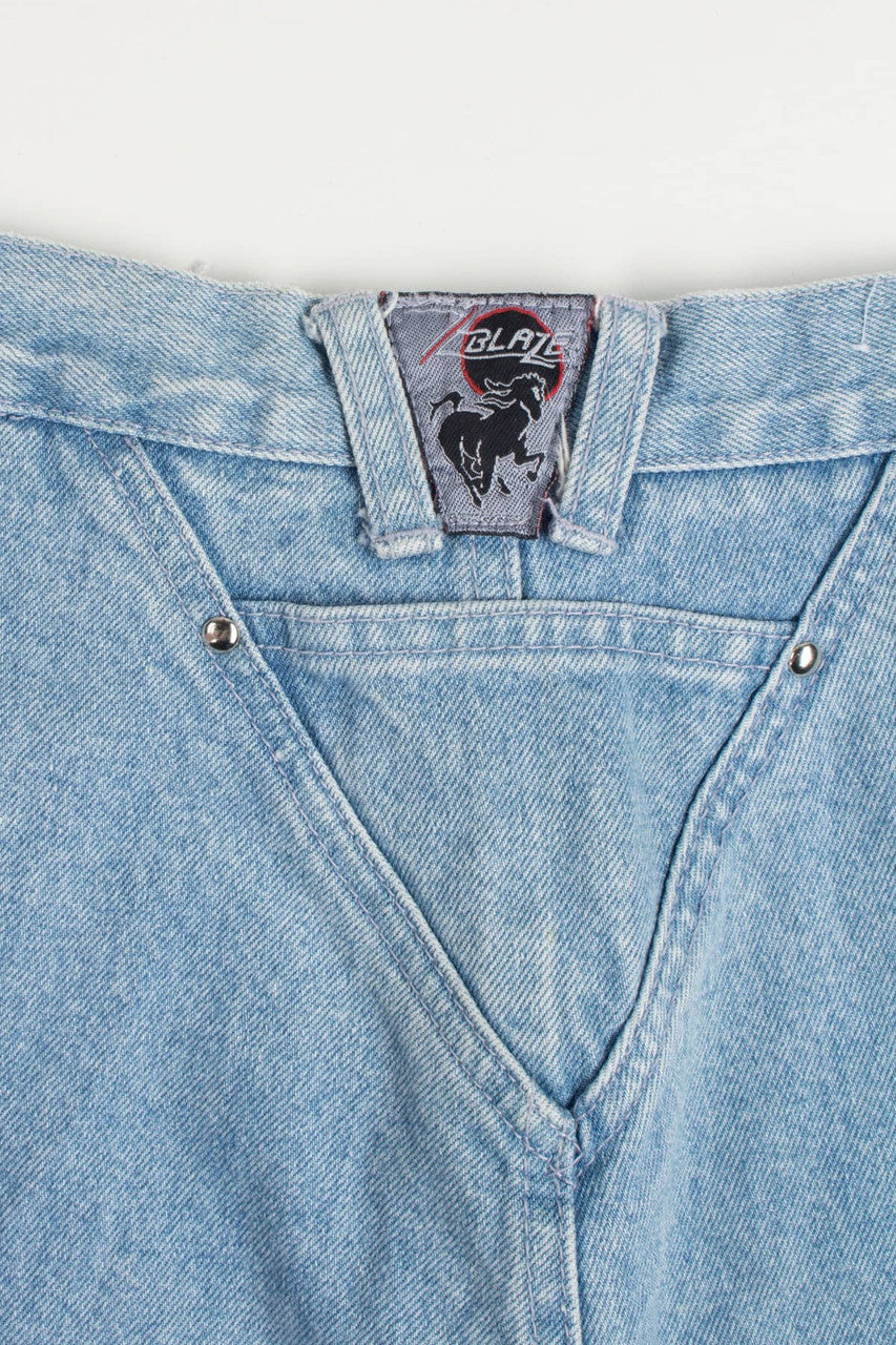 Vintage Blaze Denim Jeans (1990s) 719 (sz. 11/30)