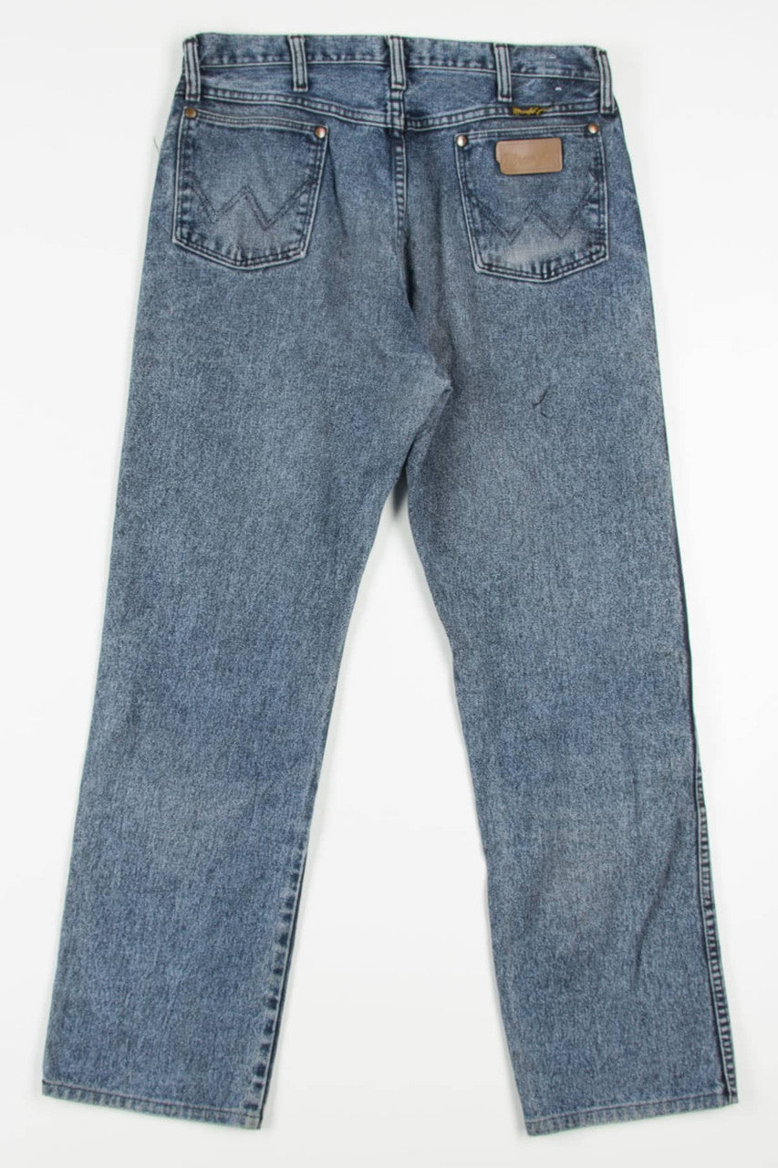 Vintage Acid Washed Wrangler Denim Jeans 726 (sz. W34 L34)