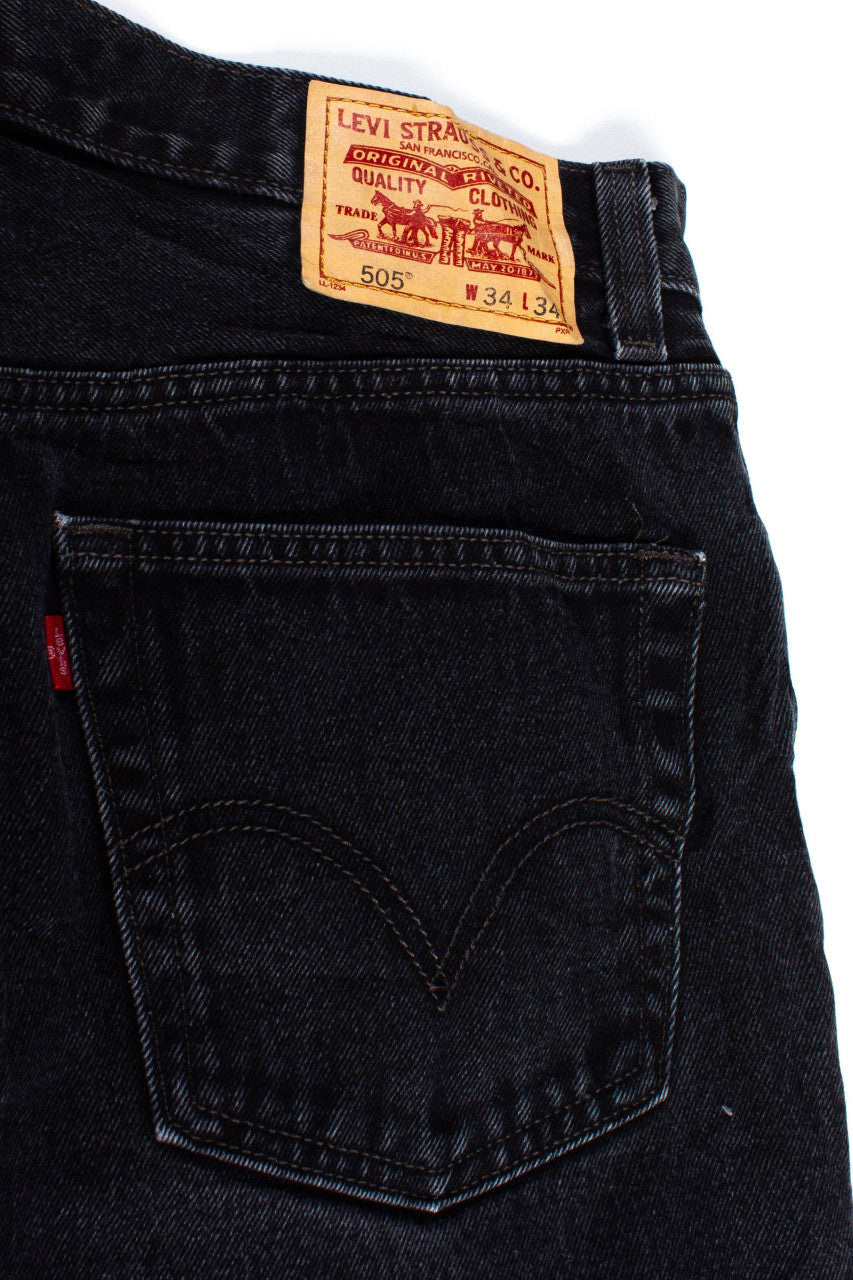 Vintage Levi's 505 Regular Fit Jeans (sz. 34 x 34)