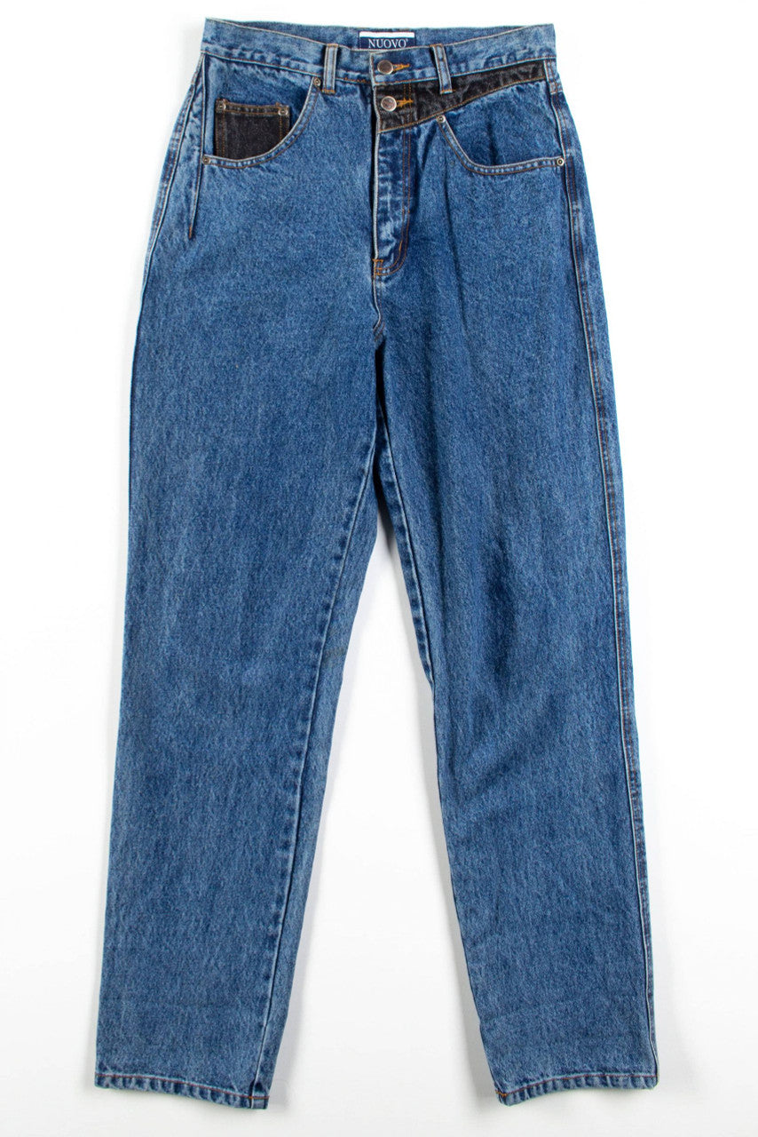 Vintage Nuovo Two Tone Jeans (sz. 11/12)