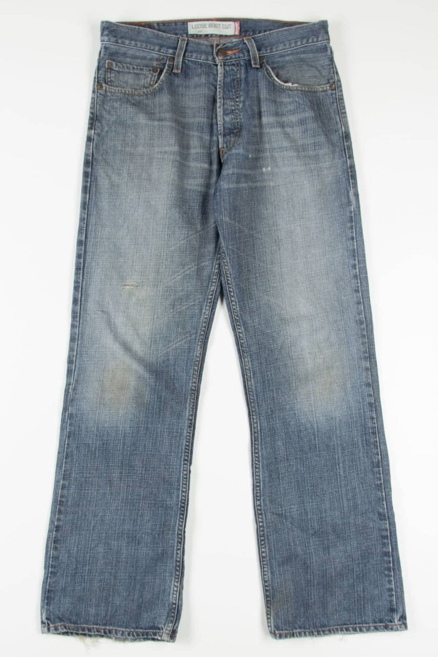 Faded Levi's 567 Denim Jeans (sz. W32 L34)