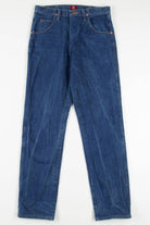 Wrinkle Faded Wrangler Denim Jeans (sz. W32 L34)