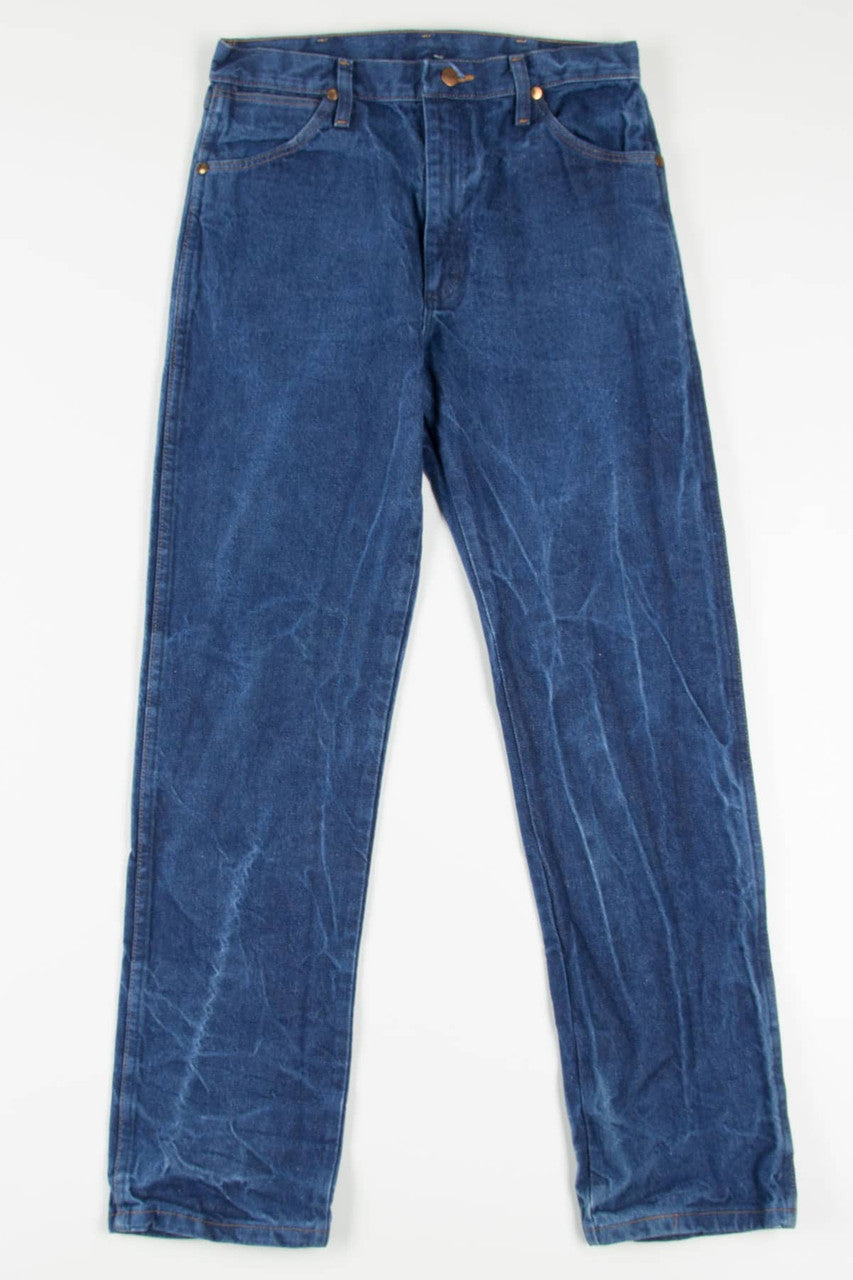 Wrinkle Faded Wrangler Denim Jeans (sz. W32 L32)