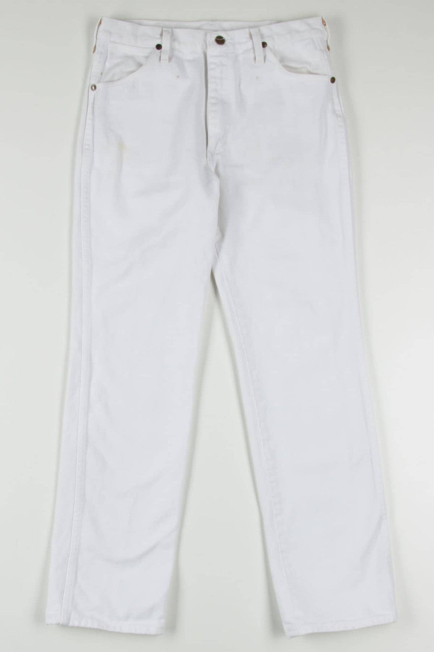 White Wrangler Denim Jeans