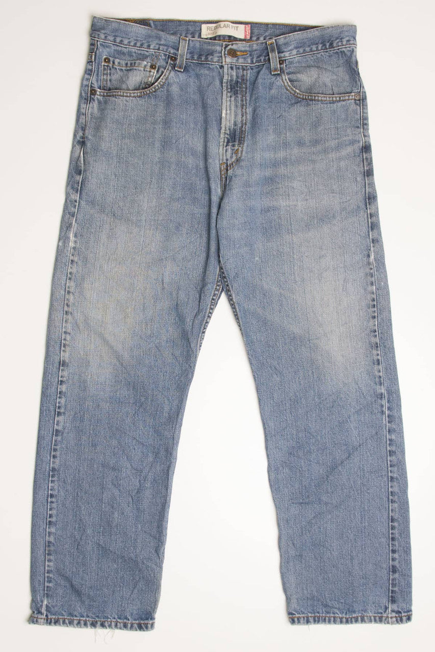 Faded Levi's 505 Denim Jeans (sz. W36 L30)