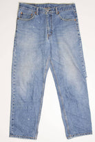Bleached & Torn Levi's 550 Denim Jeans (sz. W33 L30)