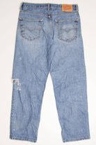 Bleached & Torn Levi's 550 Denim Jeans (sz. W33 L30)