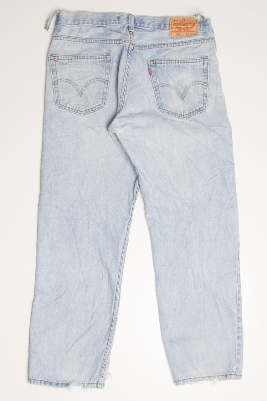 Vintage Distressed 550 Levi's Denim Jeans (sz. W34 L30)