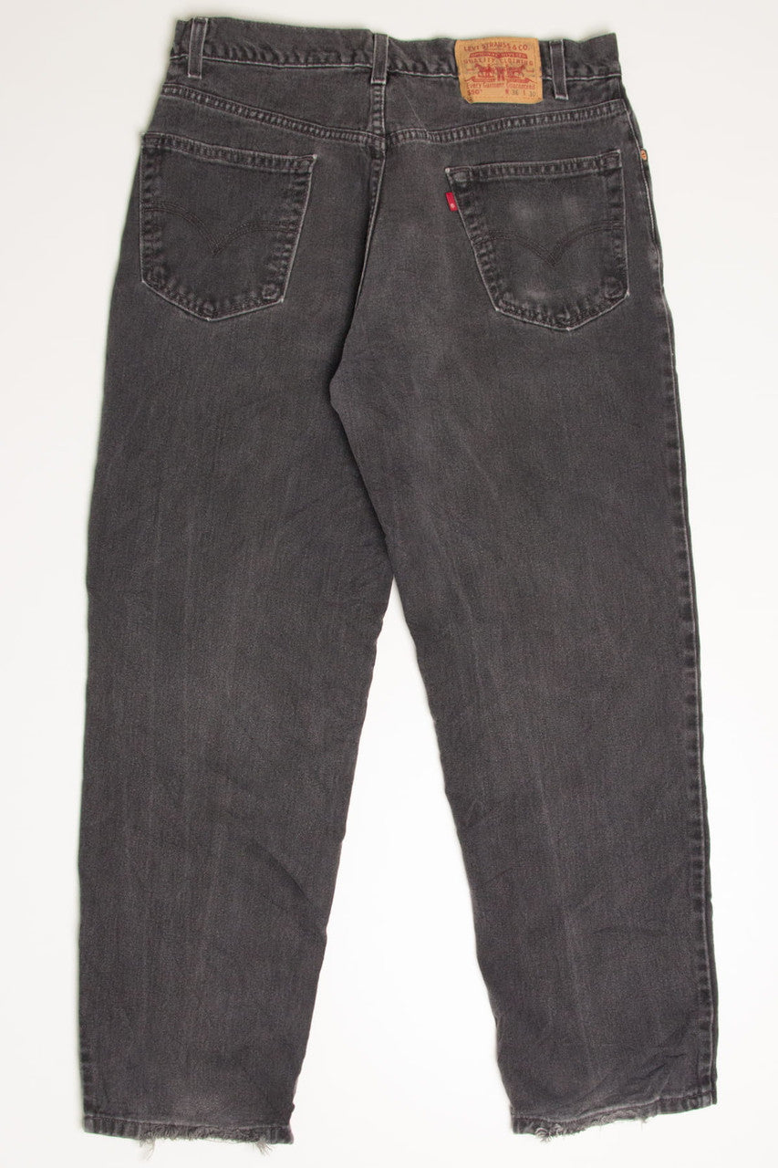 Black Levi's 550 Denim Jeans (sz. W36 L30)