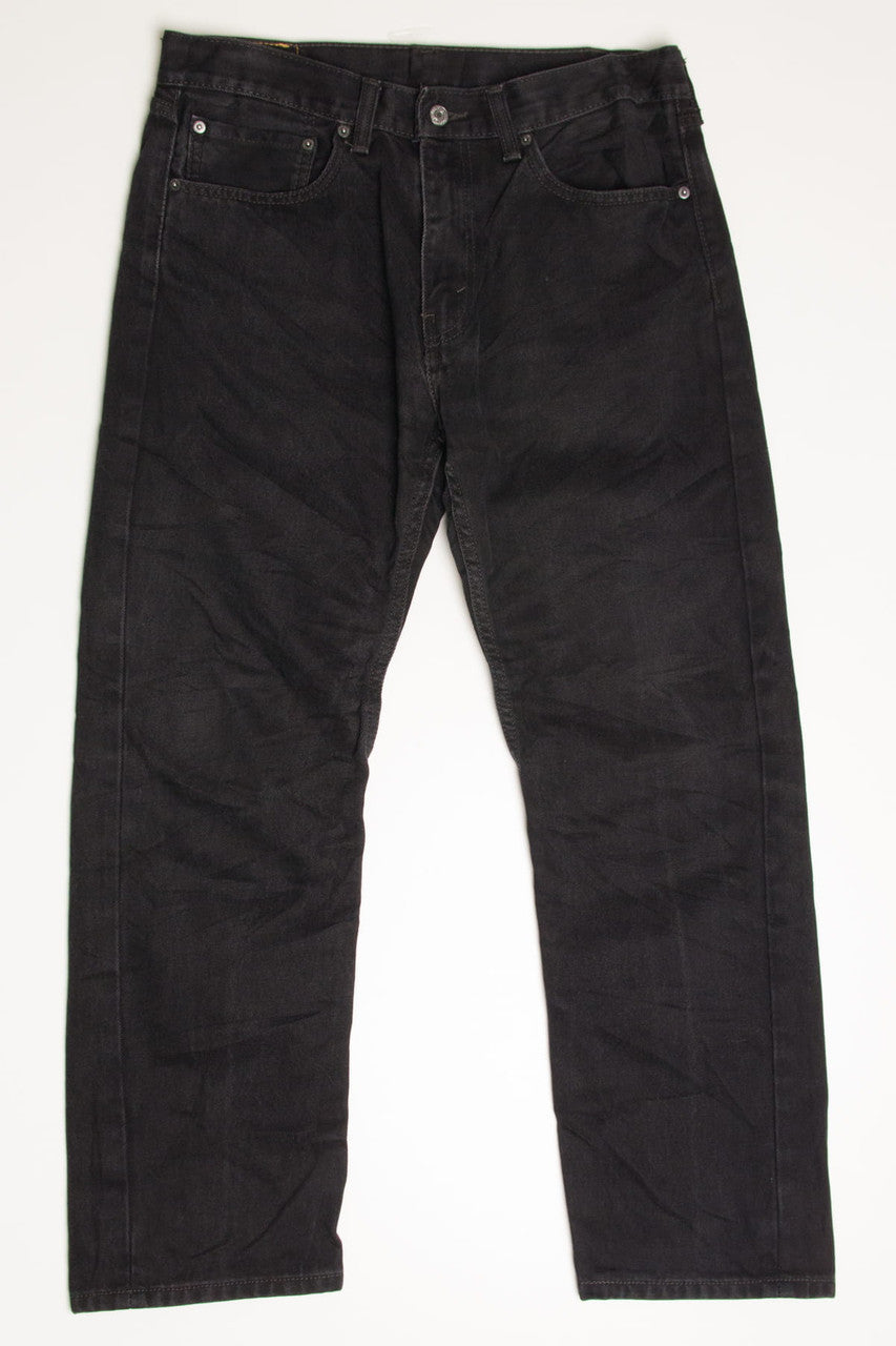 Black Levi's 505 Denim Jeans (sz. W34 L30)