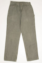 Olive Carhartt Dungarees Denim Jeans (sz. W30 L34)