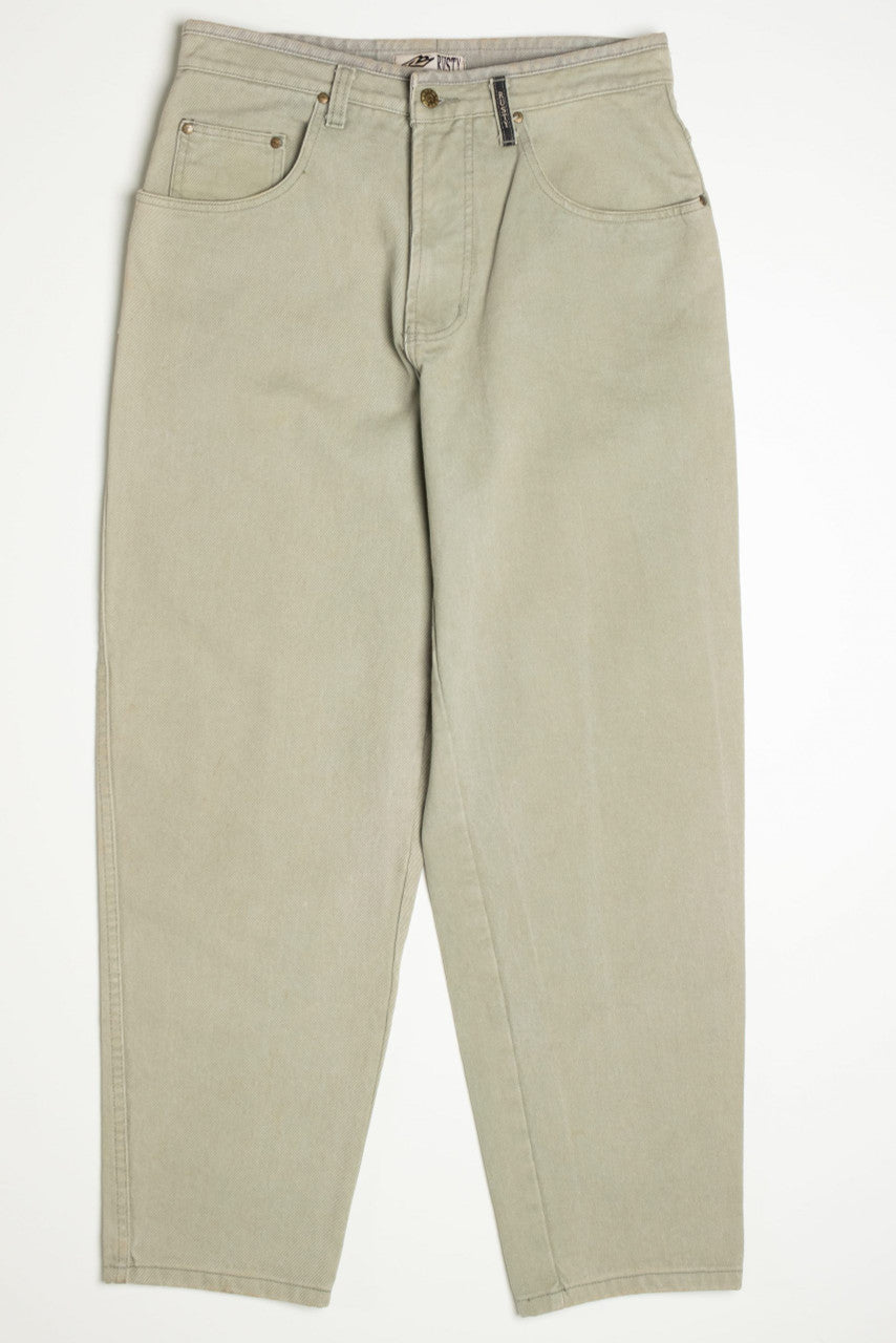 Taupe Rusty Denim Jeans