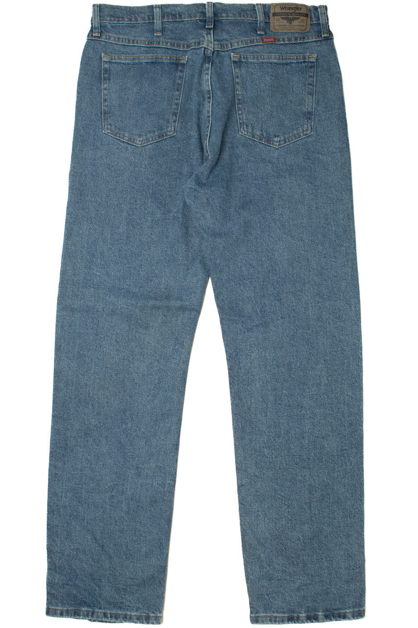 Vintage Medium Wash High Waisted Wrangler Denim Jeans