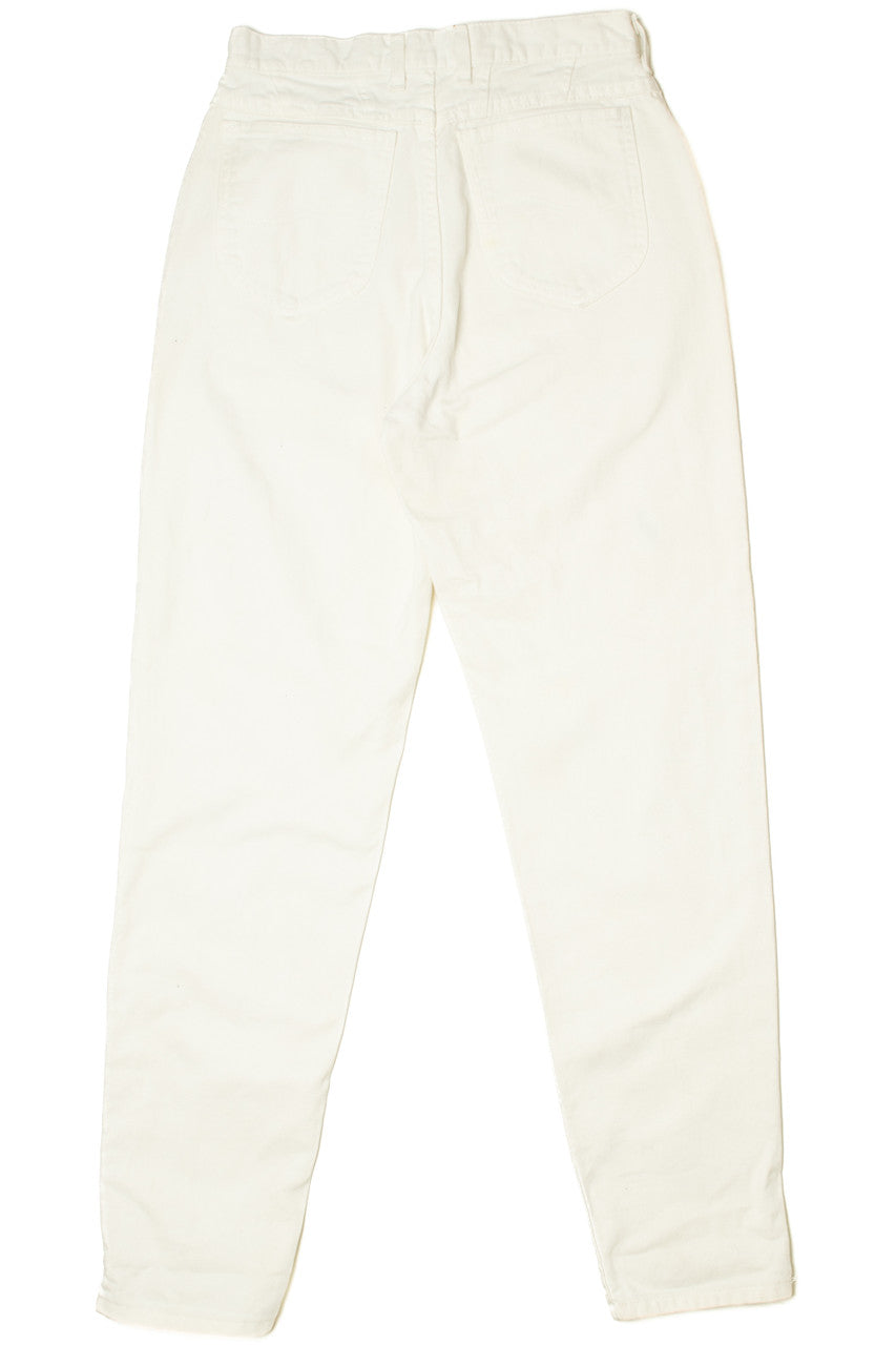 Vintage Lee White Denim Jeans 999