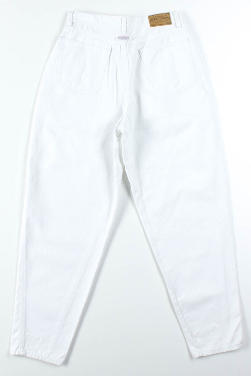 White Brittania Jeans (sz. 10 Avg)