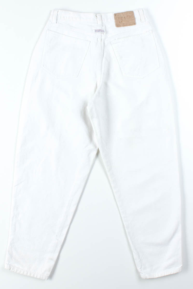 White Brittania Jeans