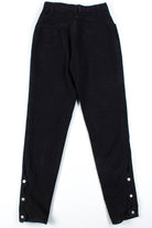 Black Roper Button Leg Jeans (sz. 13/14)