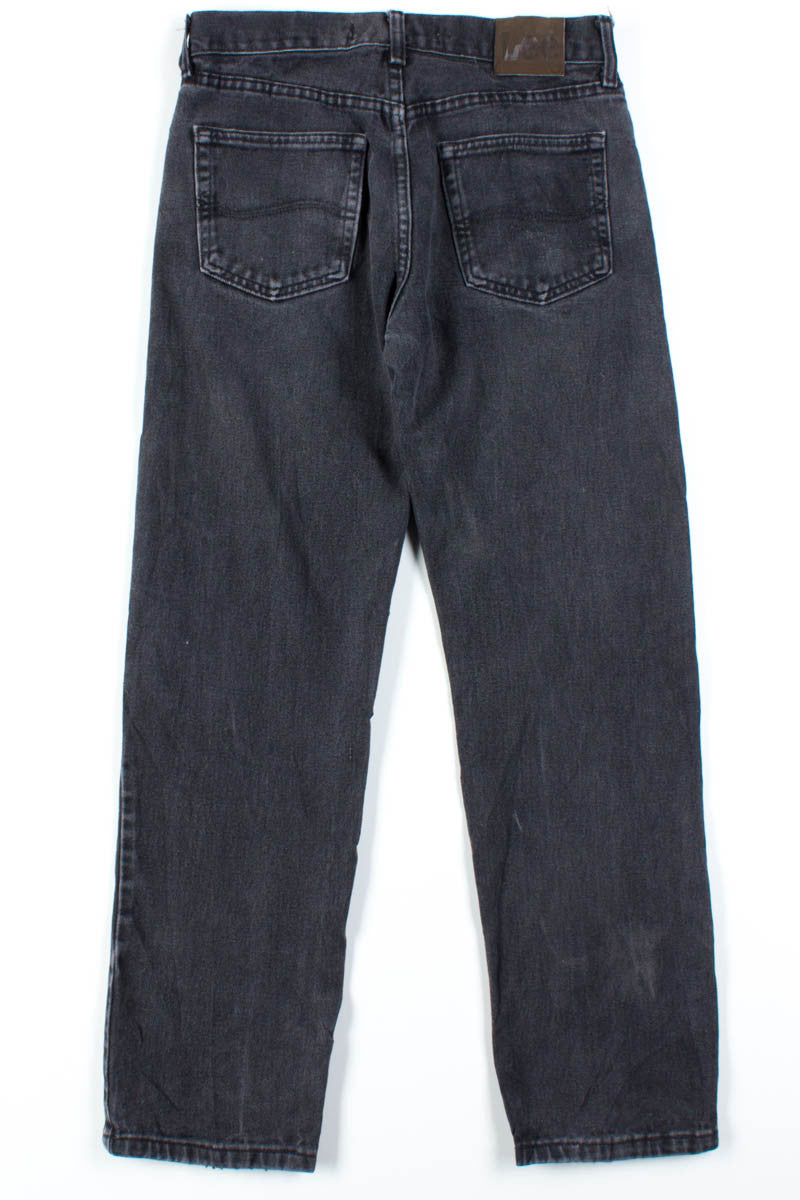 Black Regular Fit Lee Jeans 30x30) – Ragstock - Main Image