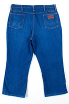 Dark Wash Wrangler Blue Jeans