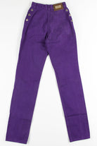 Purple High Waisted Denim Jeans (sz. 3)