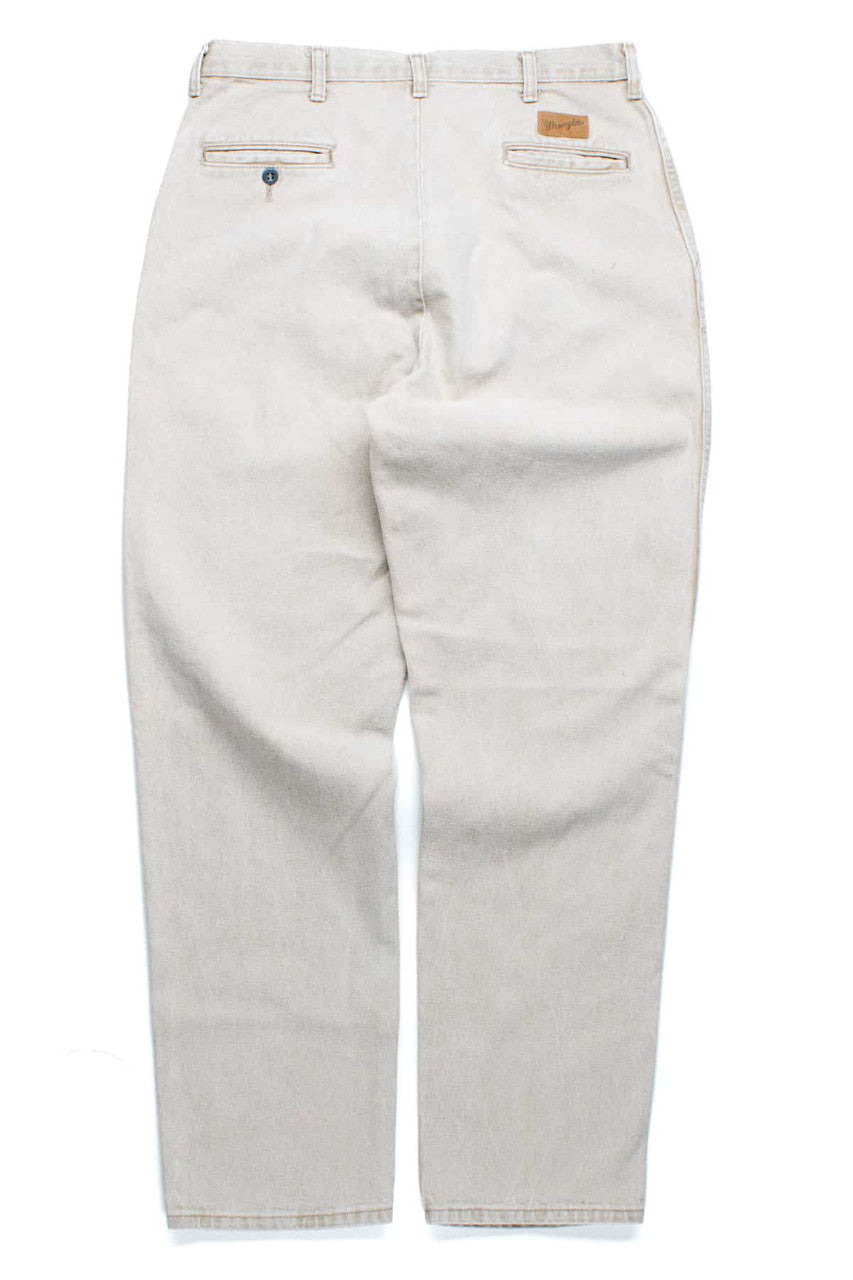 Pleated Trouser Style Wrangler Jenas (sz. W34 L32)