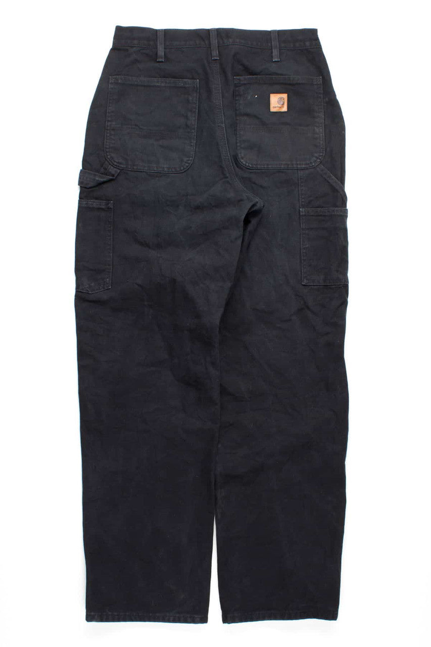 Fleece Lined Carhartt Work Jeans (32W 32L)