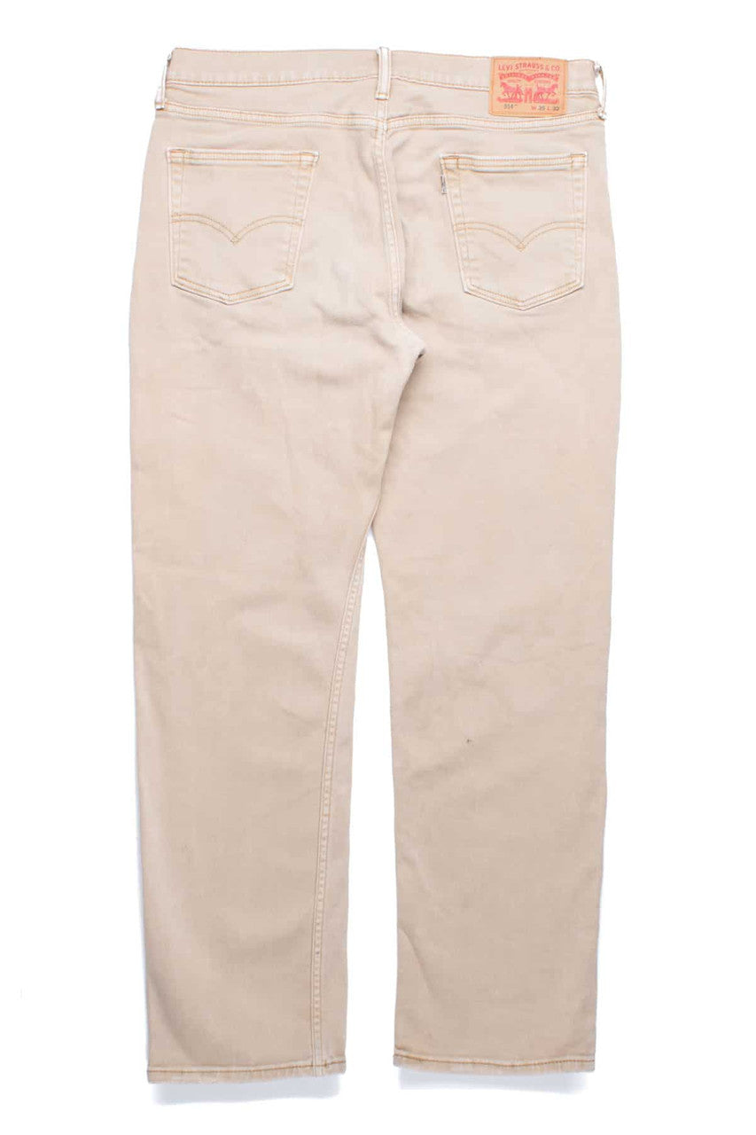 Levi's 514 Tan Classic Jean (sz. 35W 32L)