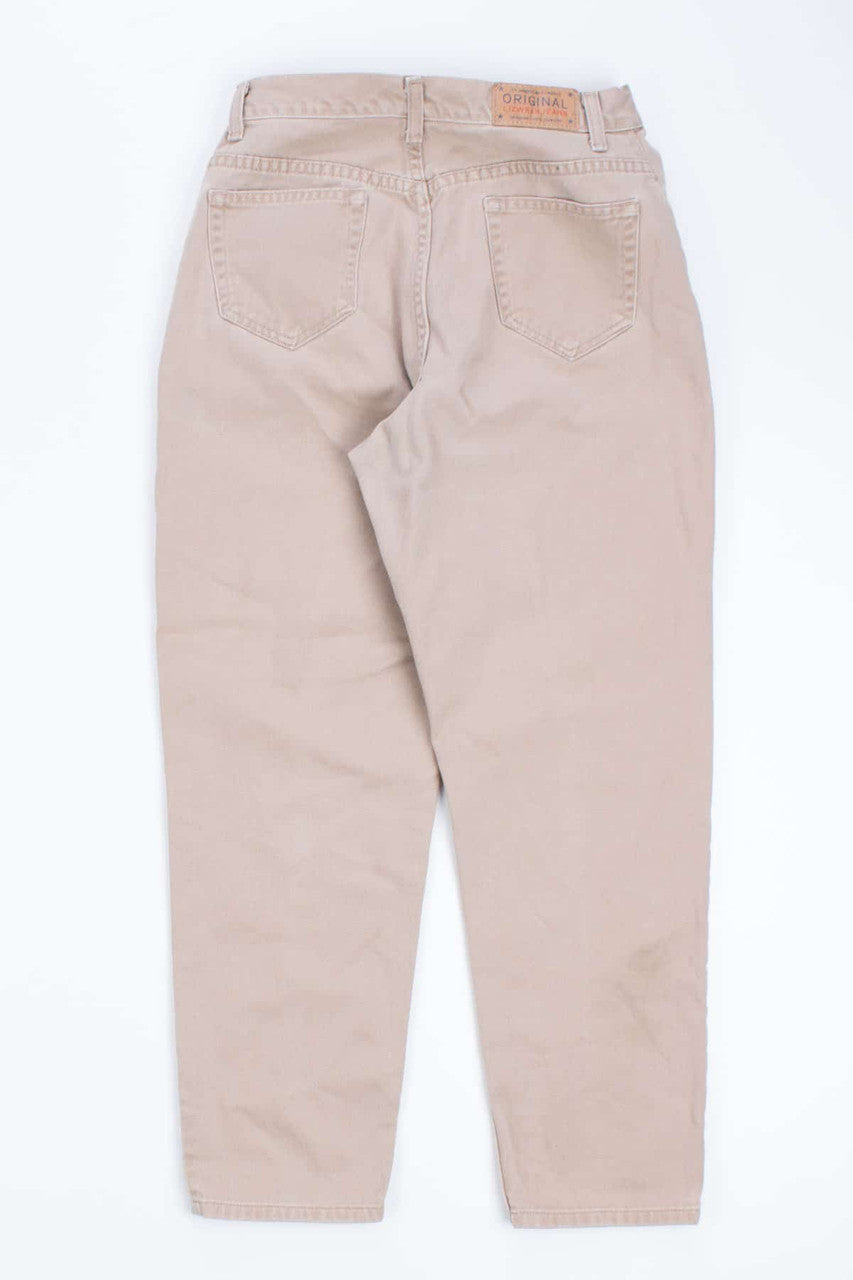 Petite Khaki Vintage Lizwear Jeans