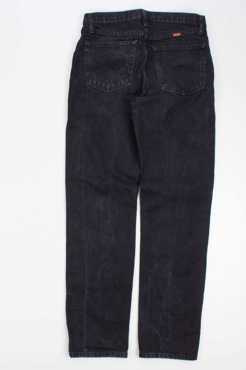 Black Vintage Rustler Jeans (32W 33L)