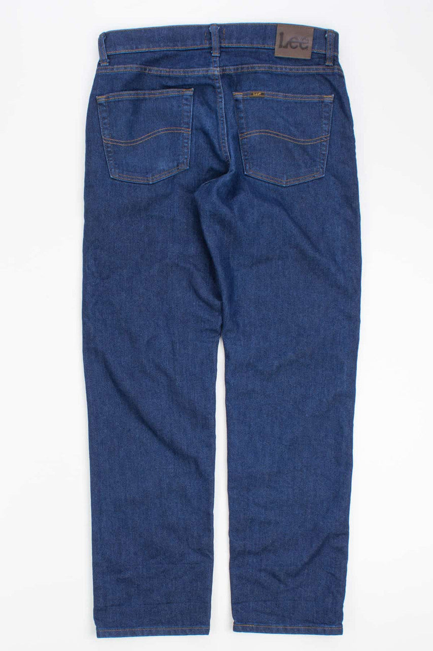 Dark Wash Lee Jeans (32W 32L)