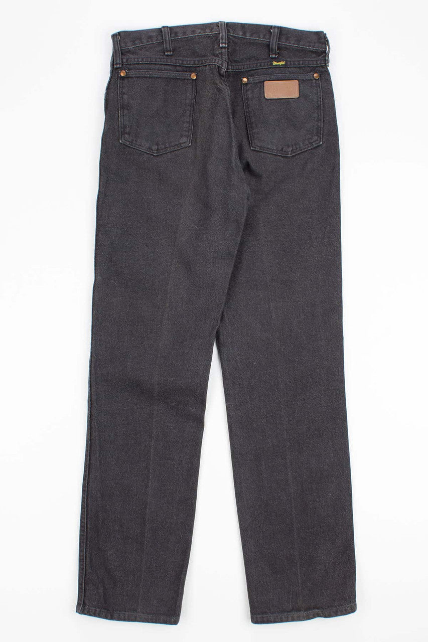 Black Faded Vintage Wrangler Jeans (sz. 32)