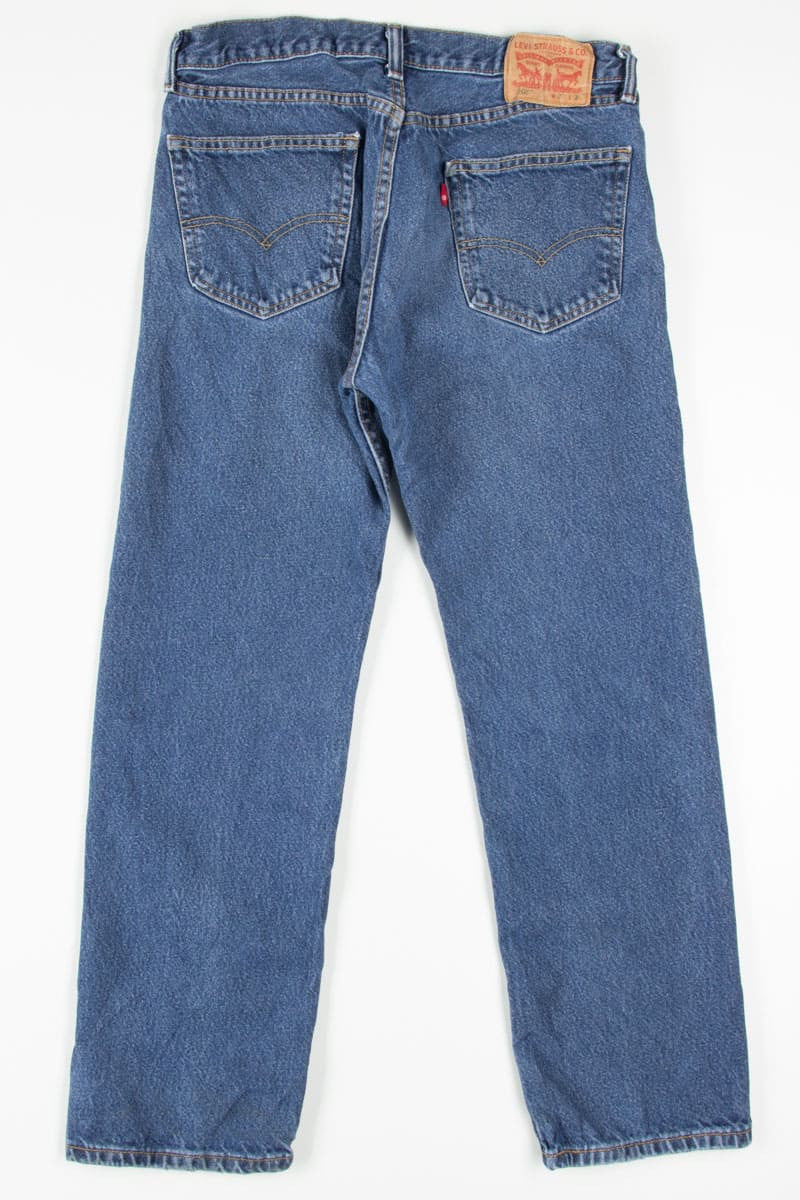 Levi's 505 Denim Jeans 477 (sz. 33W 30L)