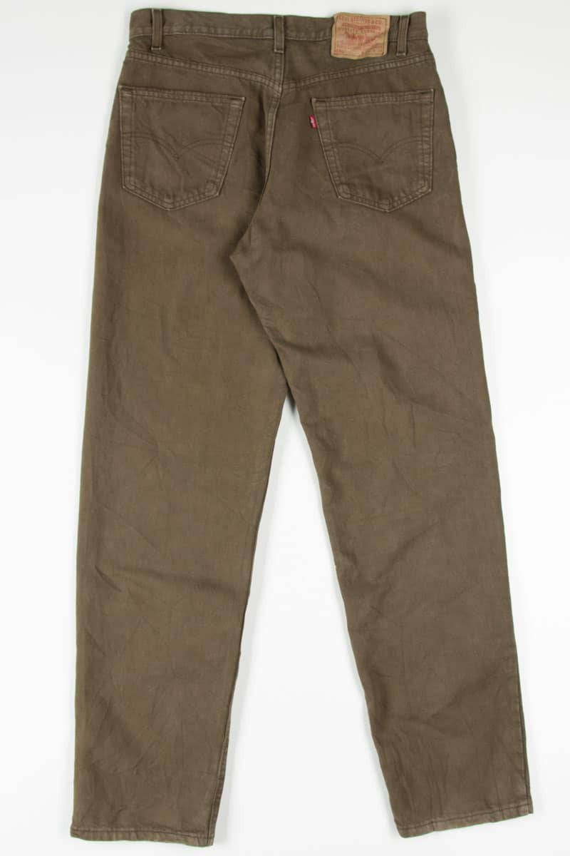Olive Levi's 550 Denim Jeans 530 (sz. 34W 34L)