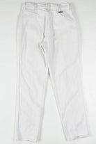 Cream High Waisted Wrangler Denim Jeans 538 (sz. 13/14 - 32L)