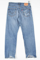 Distressed Levi's 505 Denim Jeans 573 (sz. 33W 32L)